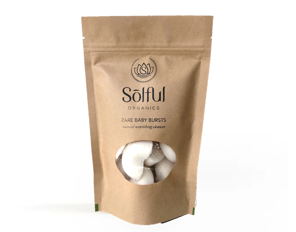 Solful Organics Bare Baby Bursts - natural cleanser