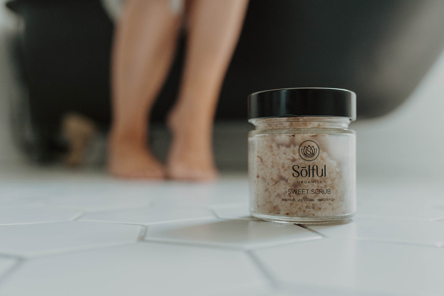 Solful Organics Sweet Scrub – nourish exfoliate hydrate