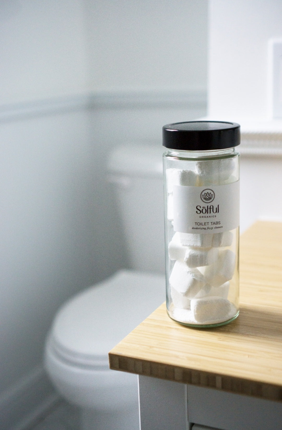 Solful Organics Toilet Tabs - deodorizing fizzy cleaner