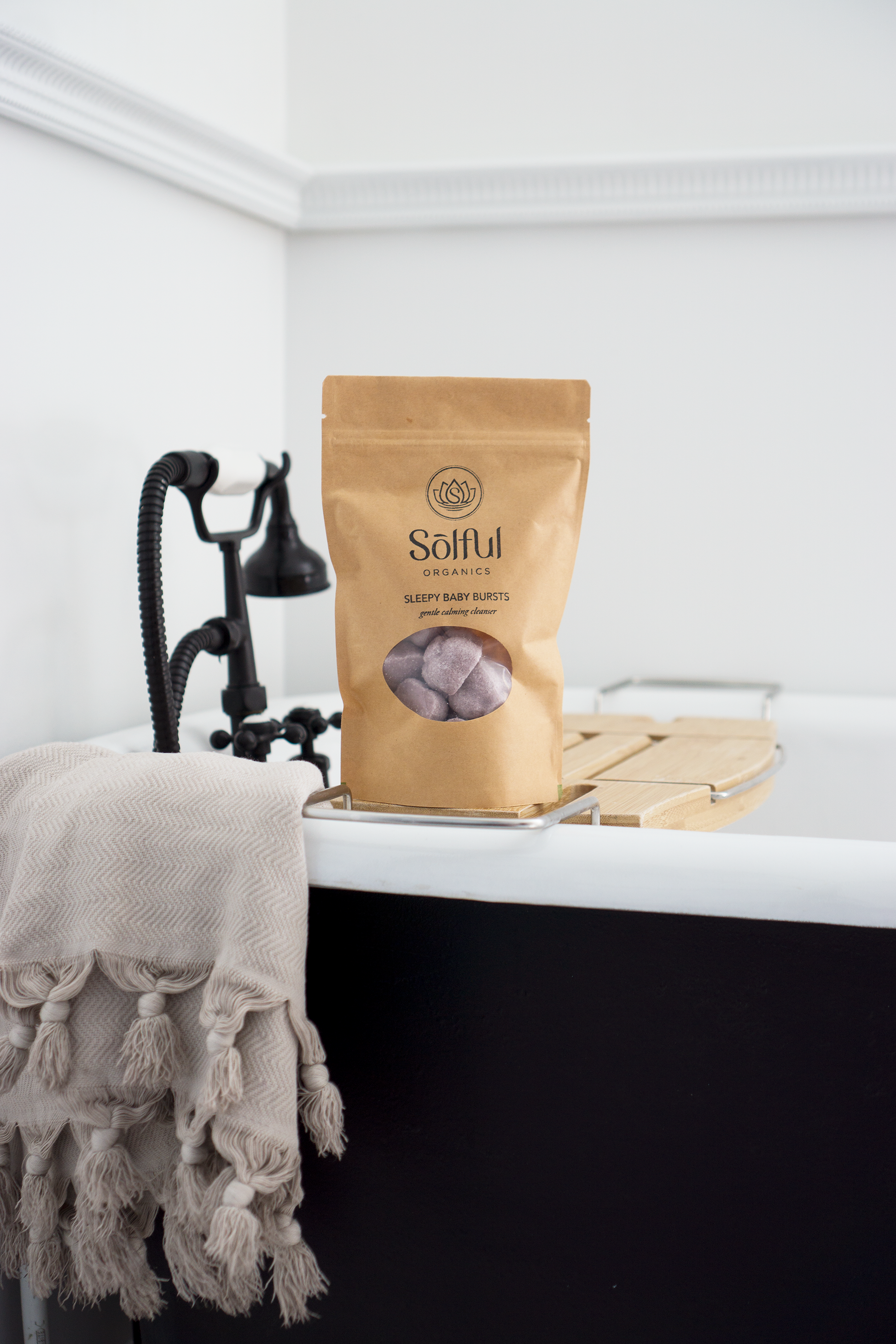 Solful Organics Sleepy Baby Bursts - gentle calming cleanser