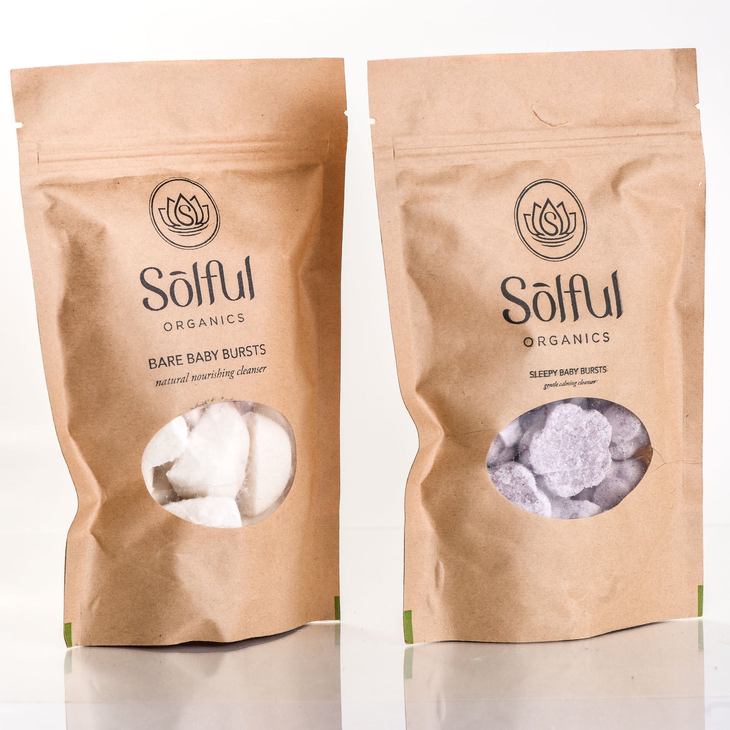 Solful Organics Sleepy Baby Bursts - gentle calming cleanser