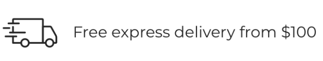 Solful organics offers free express delivery for purchases over $100.