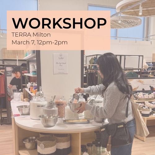 Make Your Own Tub Tea Workshop - TERRA Milton - March 7