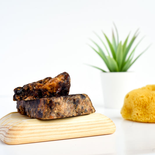 Solful Organics African Black Soap - Hair, Face and Body